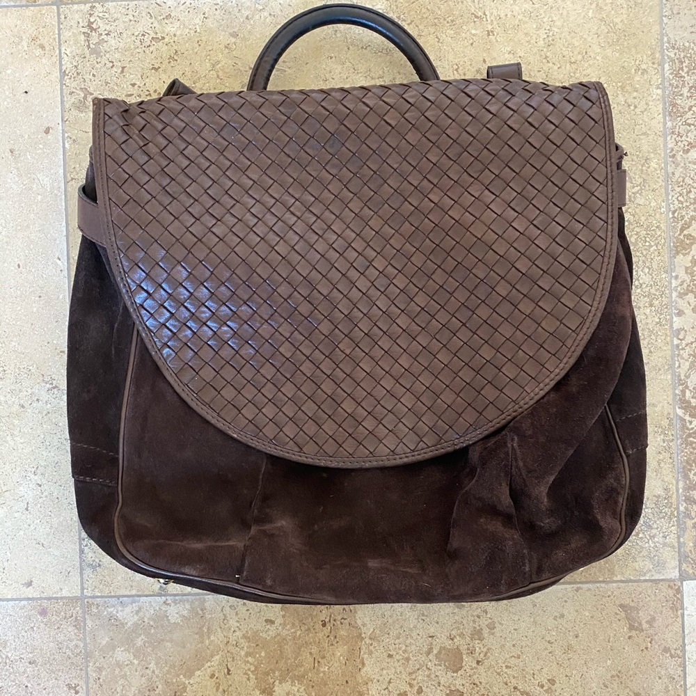 Vintage Bottega Veneta messenger bag